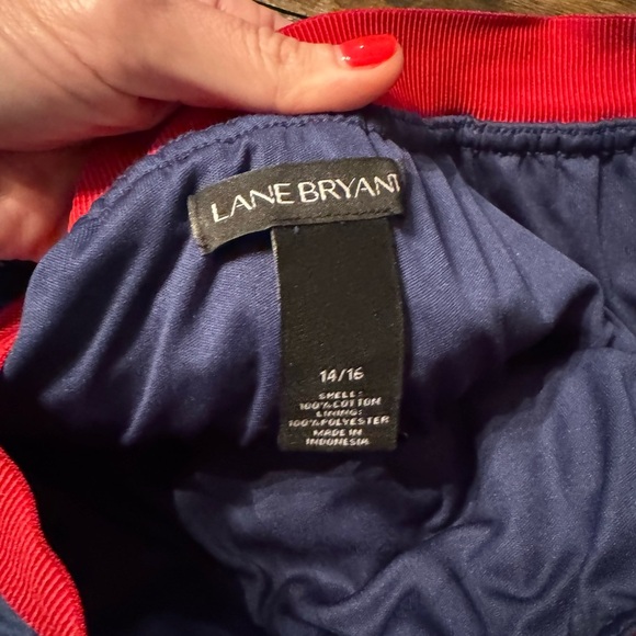 NWT Lane Bryant Tiered Ruffle Polka Dot Skirt - Picture 4 of 4